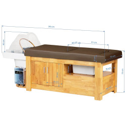 Спа для головы Gabbiano Bali 154392 (Brown/Natural) Thumb