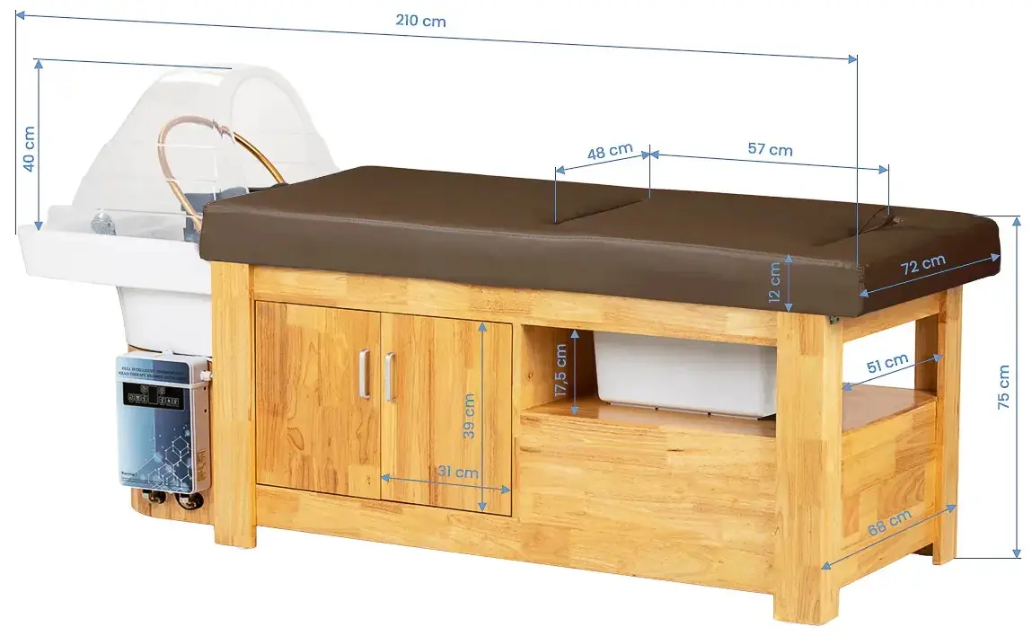 Спа для головы Gabbiano Bali 154392 (Brown/Natural) - 23