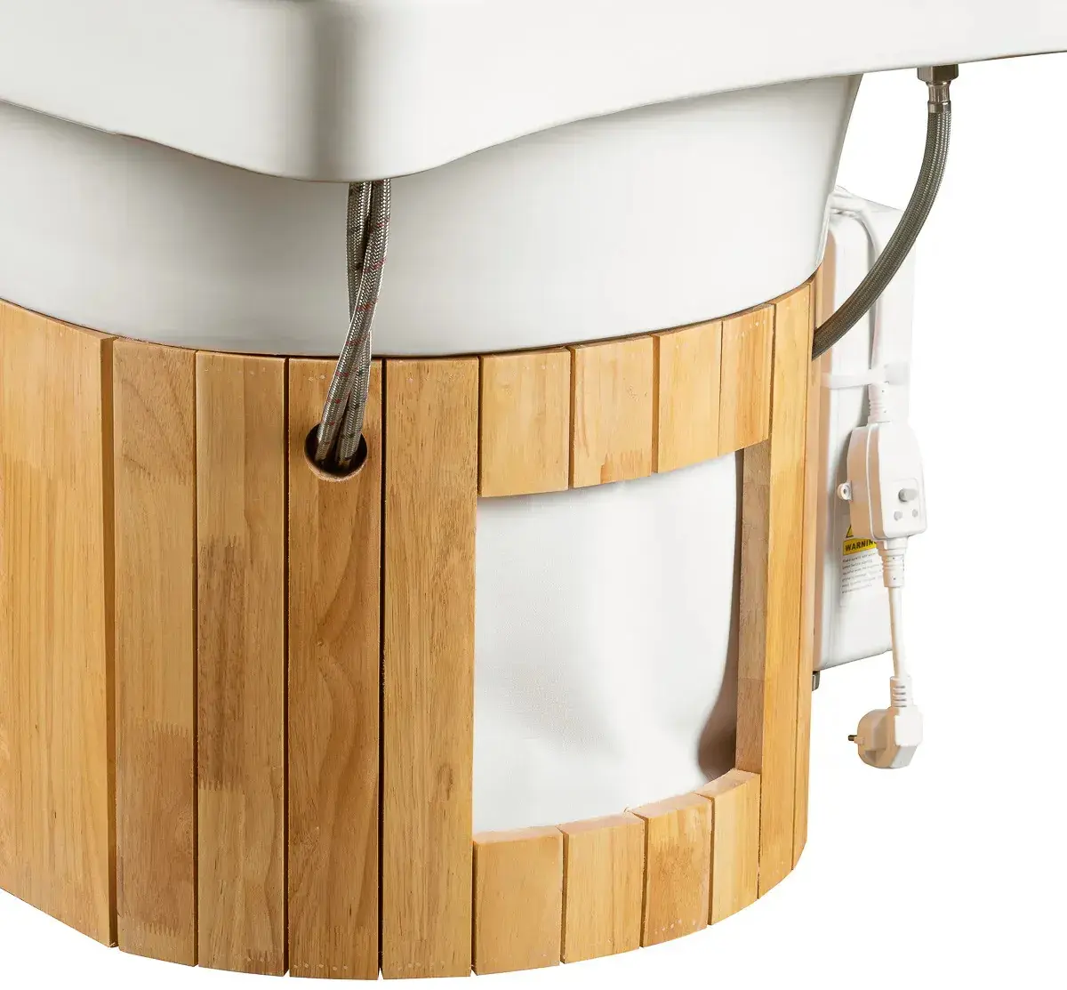 Spa pentru cap Gabbiano Bali 154393 (White/Natural) - 6