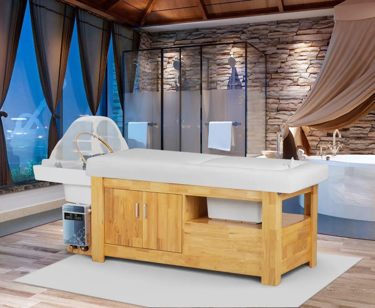 Spa pentru cap Gabbiano Bali 154393 (White/Natural)