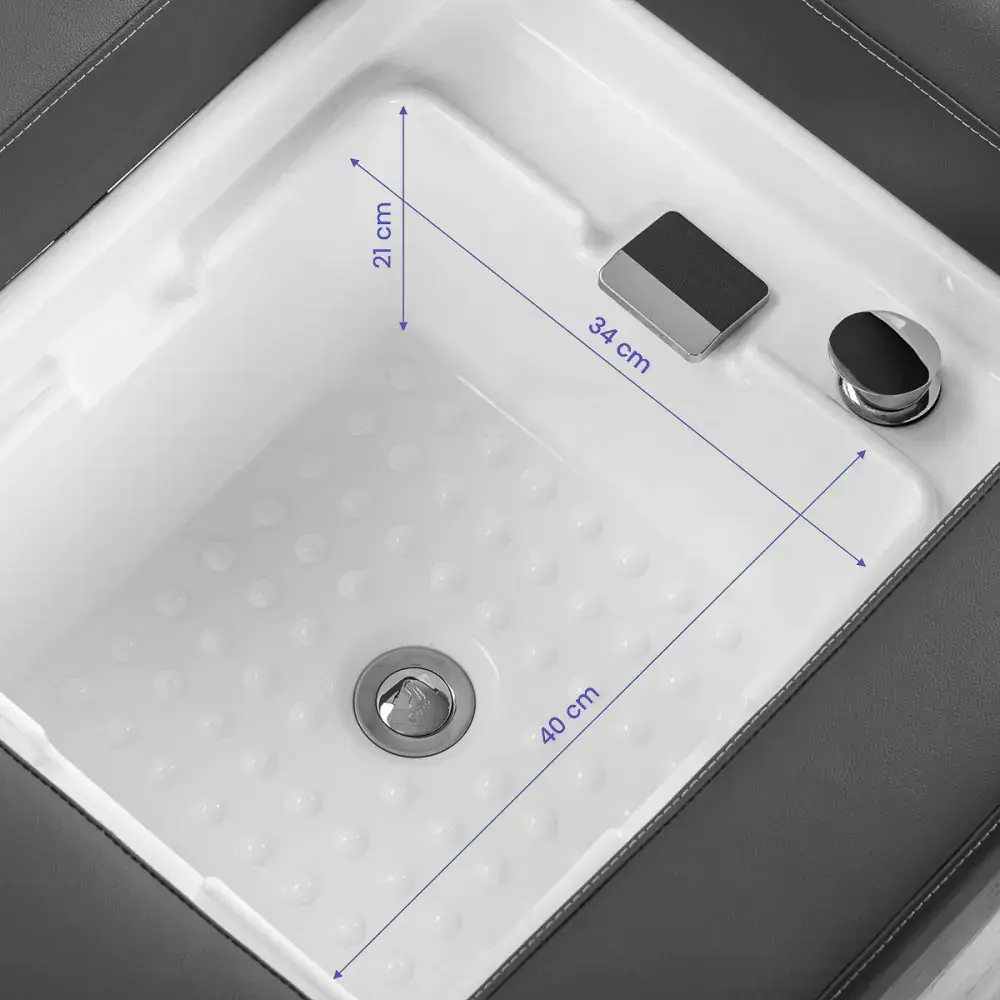 Спа для головы Gabbiano Bali 154394 (Grey/Natural) - 12