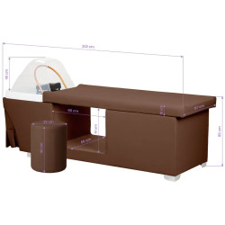 Spa pentru cap Gabbiano Maldives 154189 (Brown) Thumb