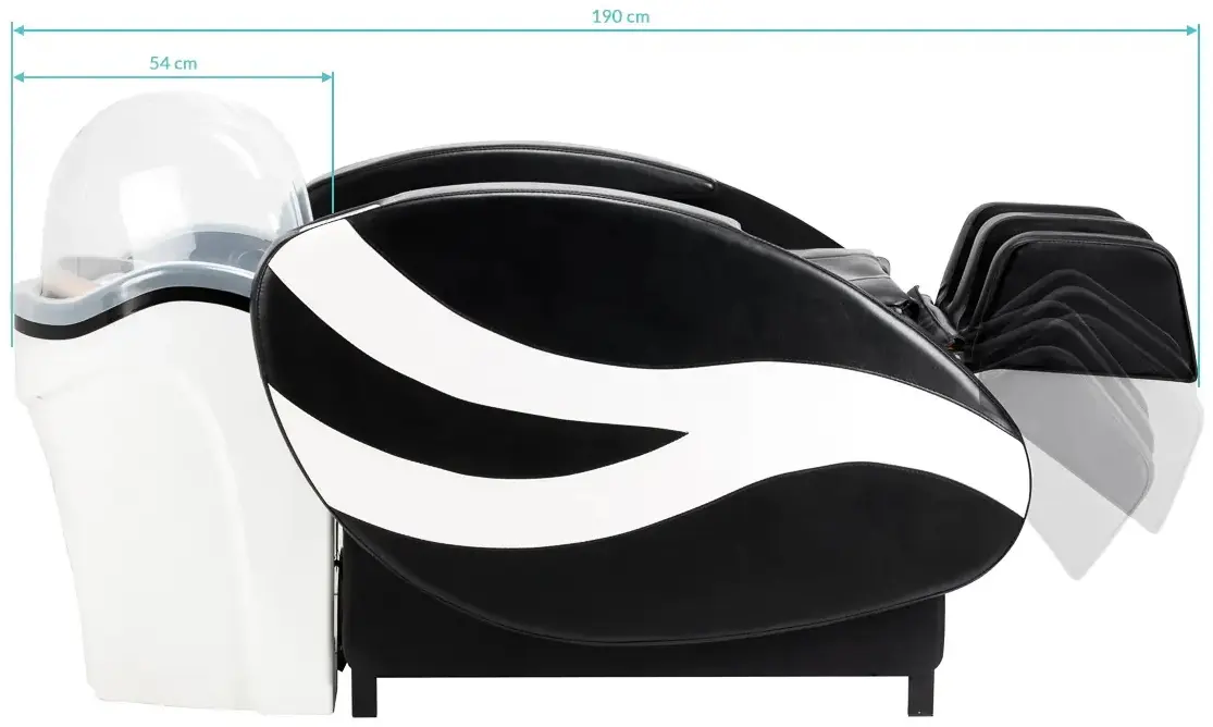 Spa pentru cap Gabbiano Sea 501 154358 (Black/White) - 20