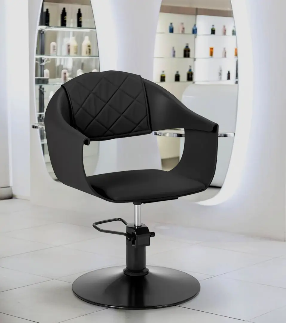 Fotoliu de coafor Hair System Halo 154317 (Black)