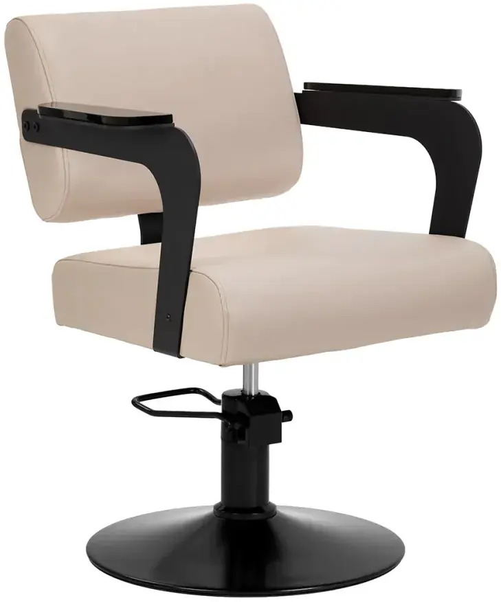 Кресло парикмахерское Hair System Jet 154318 (Beige/Black) - 2
