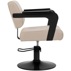 Кресло парикмахерское Hair System Jet 154318 (Beige/Black) Thumb