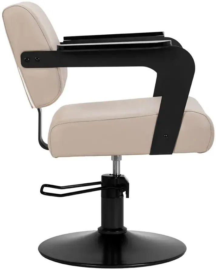 Кресло парикмахерское Hair System Jet 154318 (Beige/Black) - 5