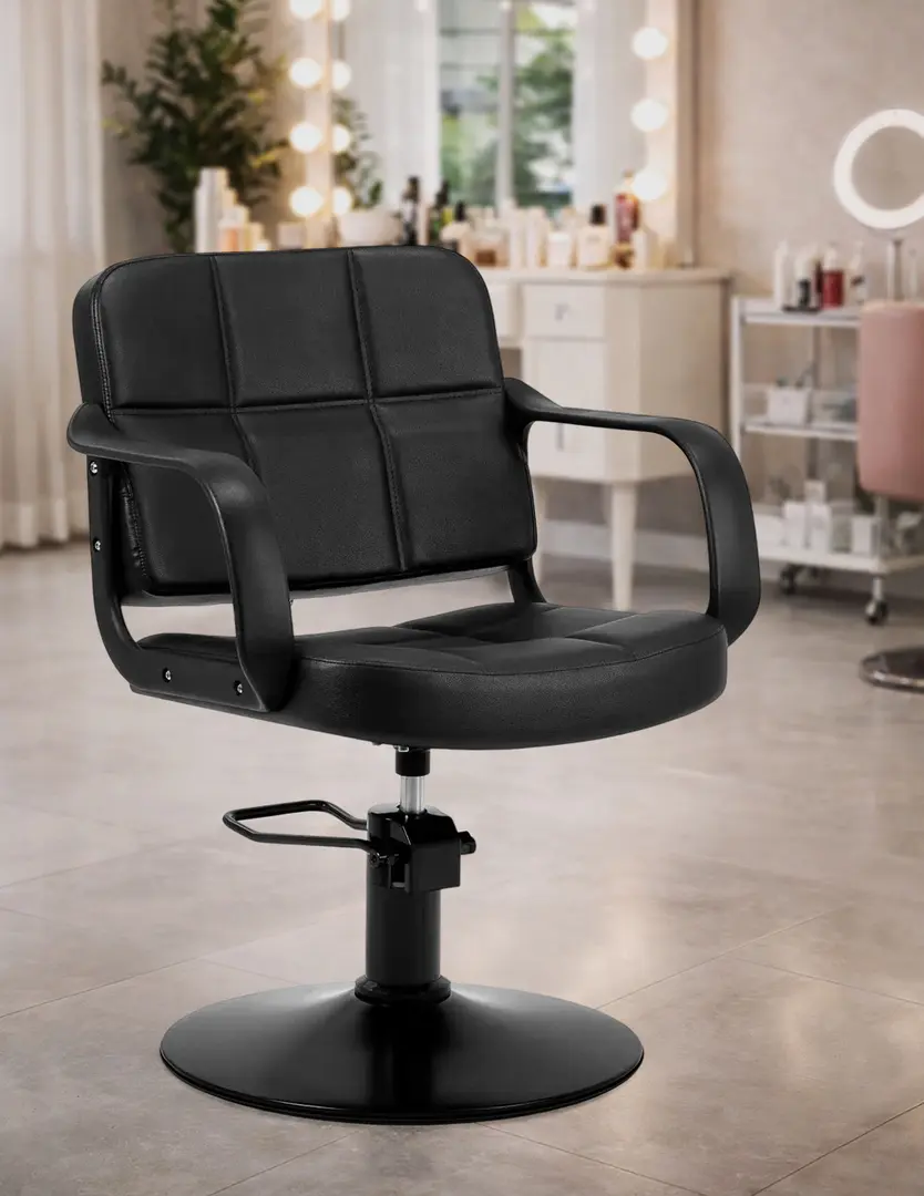 Fotoliu de coafor Hair System Komodo 155301 (Black)