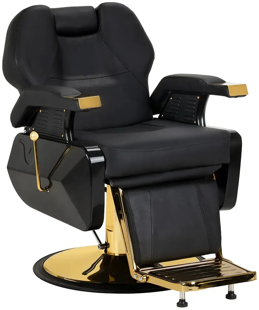 Кресло парикмахерское Hair System New York 154472 (Black/Gold) - 2