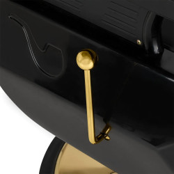Кресло парикмахерское Hair System New York 154472 (Black/Gold) Thumb