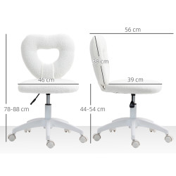 Кресло Homcom 921-835V00WT (White) Thumb