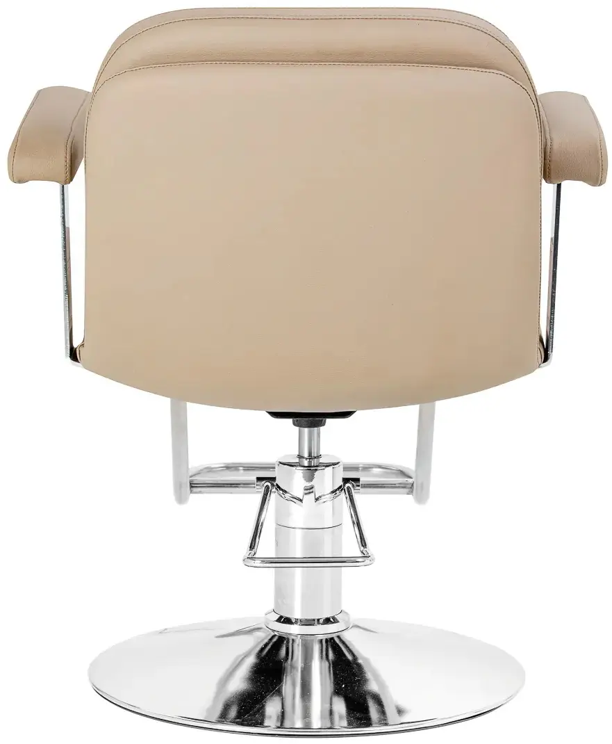 Кресло парикмахерское Omega Astra 154511 (Beige/Silver) - 5