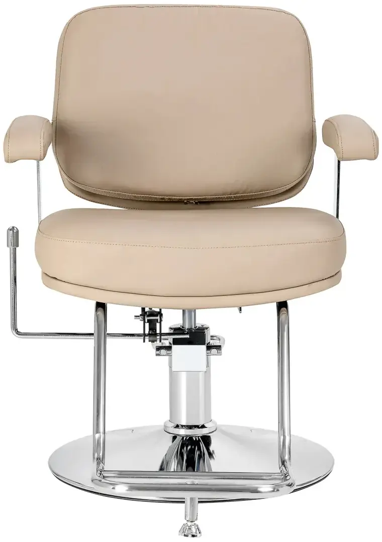 Кресло парикмахерское Omega Astra Plus 154513 (Beige/Silver) - 5