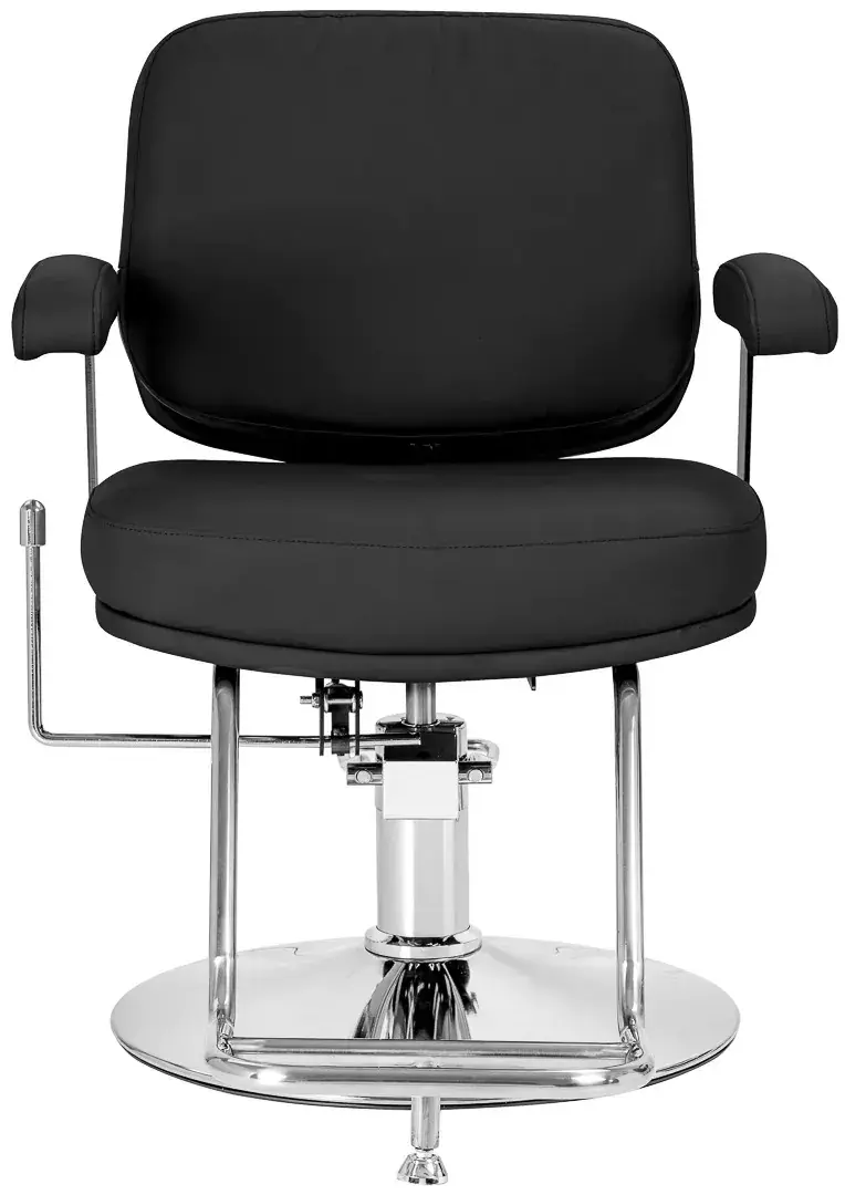 Кресло парикмахерское Omega Astra Plus 154514 (Black/Silver) - 4