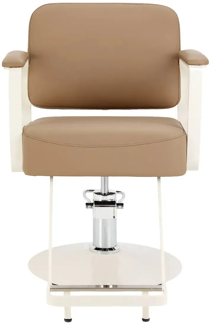Кресло парикмахерское Omega Aurora 154505 (Light Brown/Beige) - 3