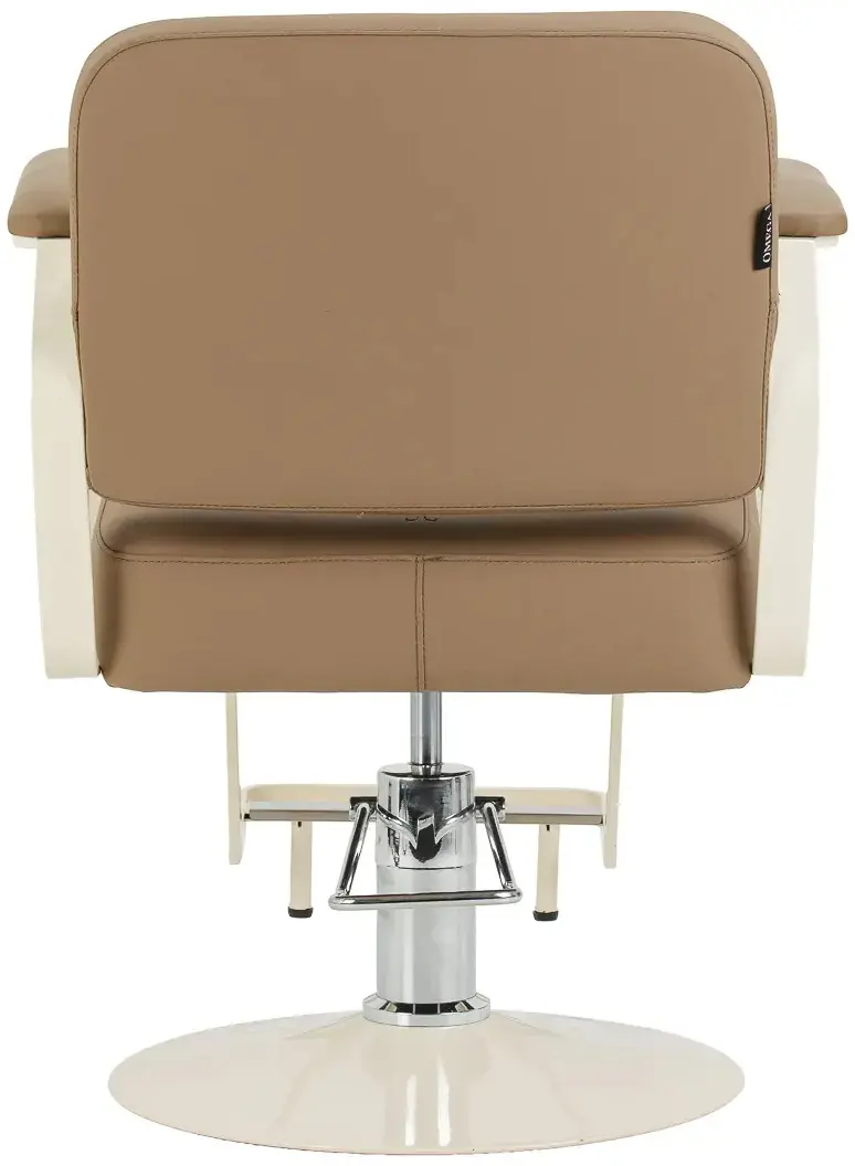 Кресло парикмахерское Omega Aurora 154505 (Light Brown/Beige) - 4