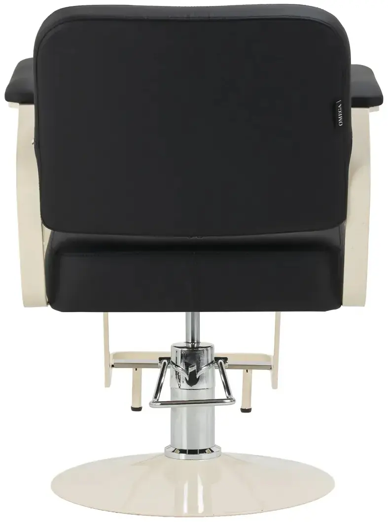 Кресло парикмахерское Omega Aurora 154506 (Black/Beige) - 5
