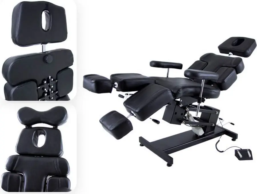 Кресло косметологическое Quirumed 1106-HZ3710-B01 (Black) - 3