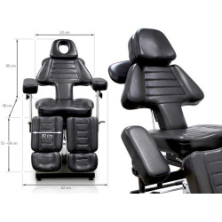 Fotoliu cosmetologic Quirumed 360-DP3604 (Black) Thumb
