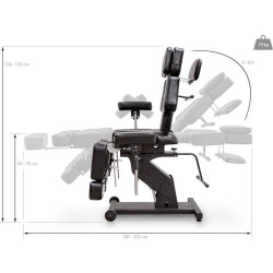 Fotoliu cosmetologic Quirumed 360-DP3606 (Black) Thumb