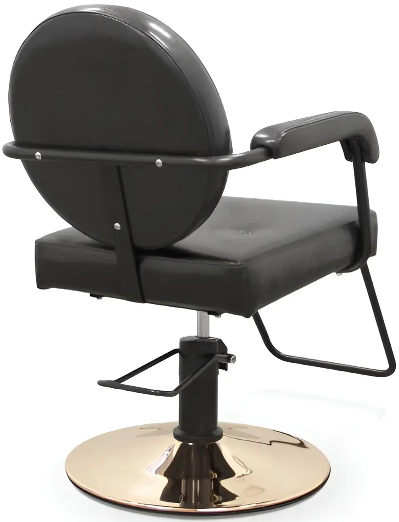 Кресло парикмахерское Quirumed Brindisi (Black) - 3