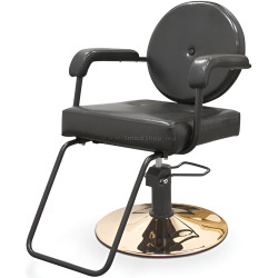 Кресло парикмахерское Quirumed Brindisi (Black)