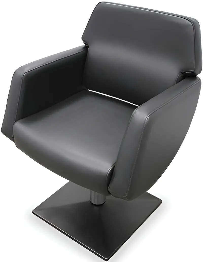Кресло парикмахерское Quirumed Lucca (Black) - 2