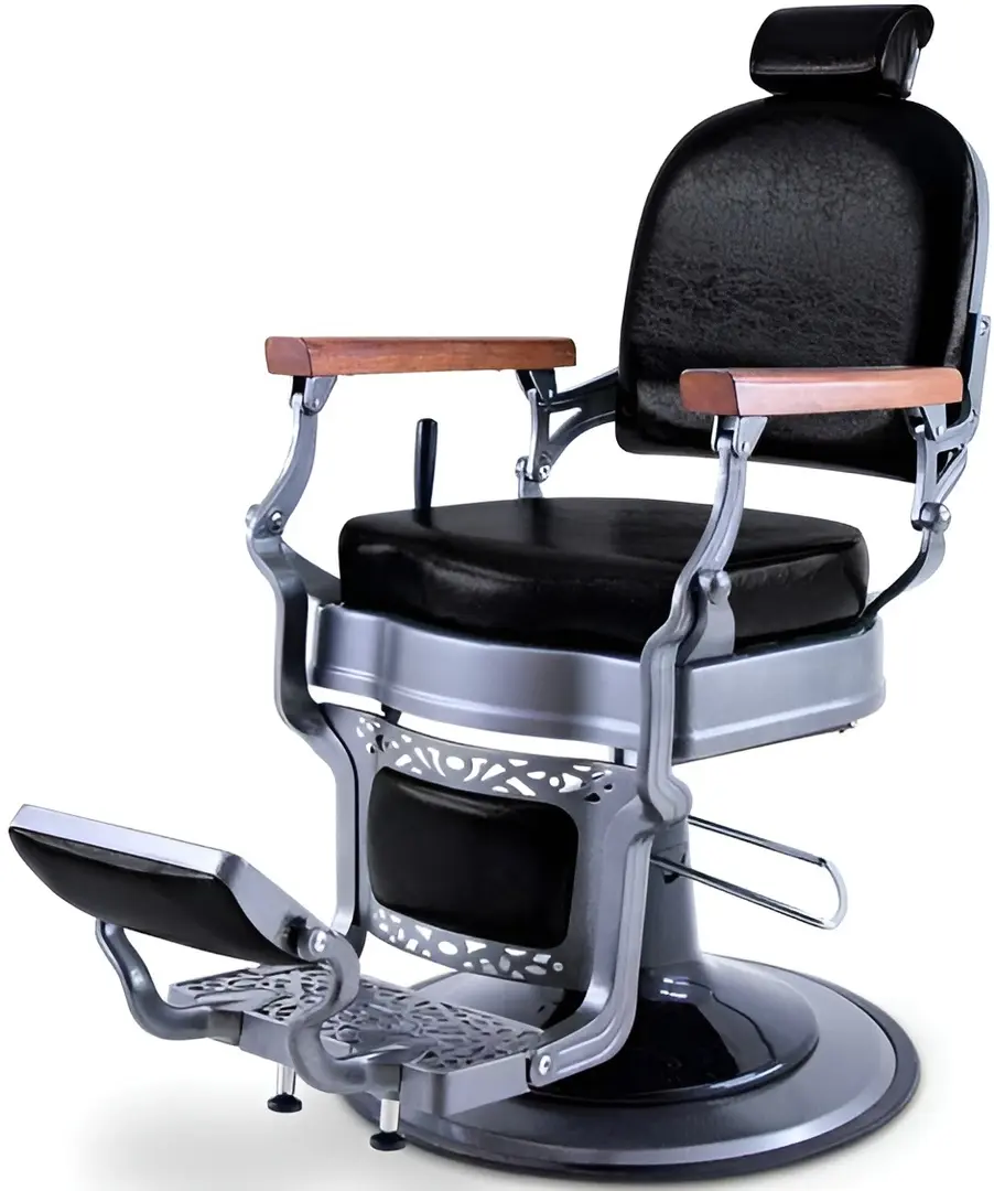 Кресло парикмахерское Quirumed Luisiana (Black)