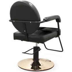 Кресло парикмахерское Quirumed Messina (Black) Thumb