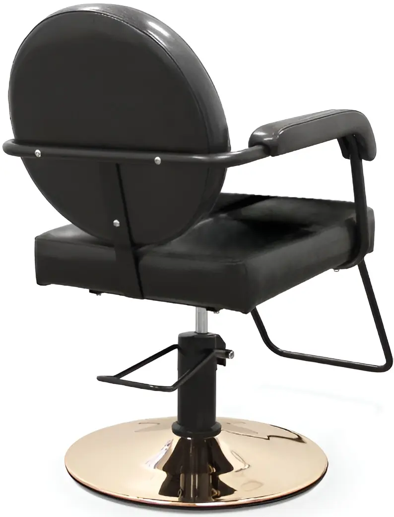 Кресло парикмахерское Quirumed Messina (Black) - 2
