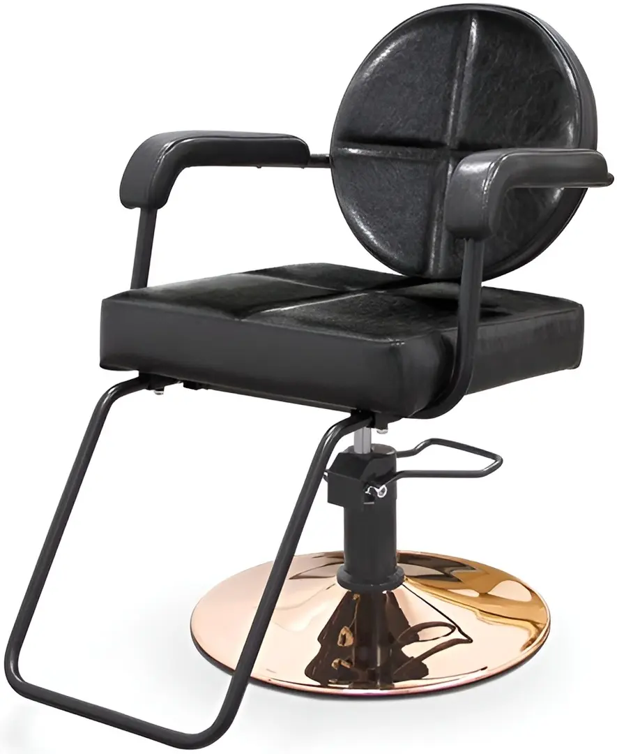 Кресло парикмахерское Quirumed Messina (Black)