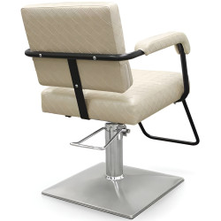 Кресло парикмахерское Quirumed Styling Imperia (Cream/Black) Thumb