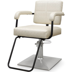 Кресло парикмахерское Quirumed Styling Imperia (Cream/Black)