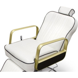 Fotoliu de coafor Quirumed Tucson (White) Thumb