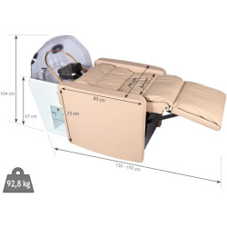 Spa pentru cap Quirumed 1184-5625A-1-97 (Beige/White) Thumb