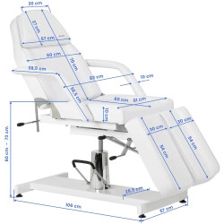 Кресло косметологическое Sillon 210 155703 (White) Thumb