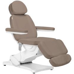 Fotoliu cosmetologic Sillon Classic 154456 (White/Brown) Thumb