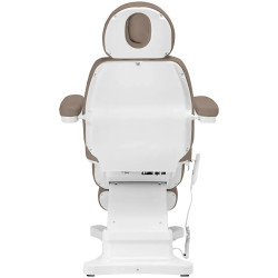 Fotoliu cosmetologic Sillon Classic 154456 (White/Brown) Thumb