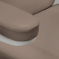 Fotoliu cosmetologic Sillon Classic 154456 (White/Brown) Thumb