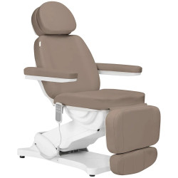Fotoliu cosmetologic Sillon Classic 154456 (White/Brown) Thumb