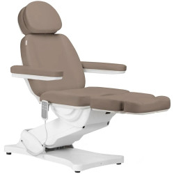 Fotoliu cosmetologic Sillon Classic 154456 (White/Brown) Thumb