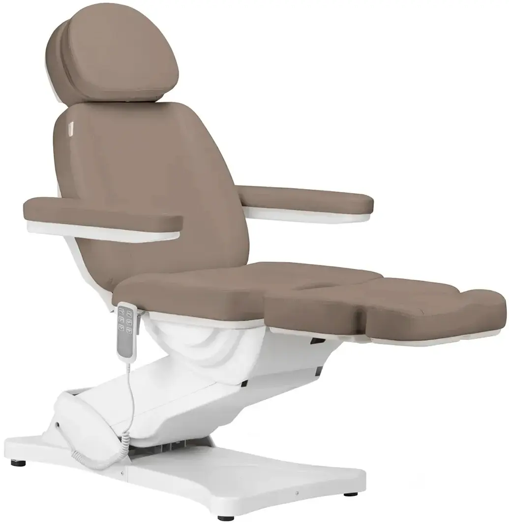 Fotoliu cosmetologic Sillon Classic 154456 (White/Brown) - 19