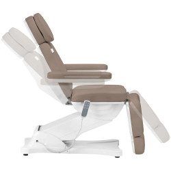 Fotoliu cosmetologic Sillon Classic 154456 (White/Brown) Thumb