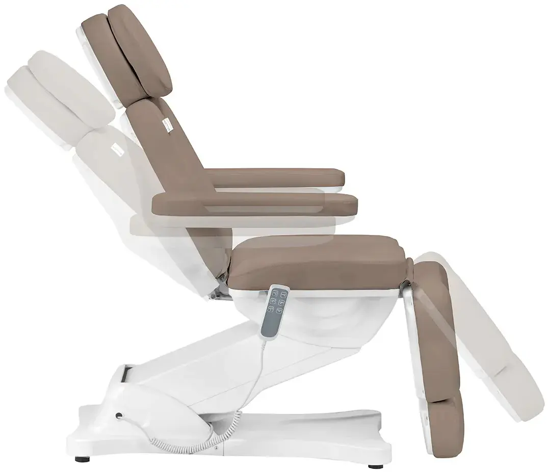 Fotoliu cosmetologic Sillon Classic 154456 (White/Brown) - 17