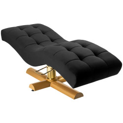 Кресло косметологическое Sillon Corona 155740 (Black/Gold) Thumb