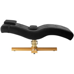 Кресло косметологическое Sillon Corona 155740 (Black/Gold) Thumb