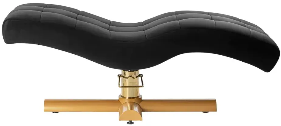 Кресло косметологическое Sillon Corona 155740 (Black/Gold) - 6