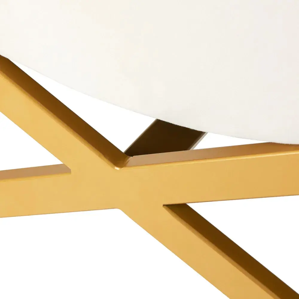 Fotoliu de coafor Sillon Umbra 155739 (White/Gold) - 12