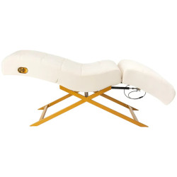 Fotoliu de coafor Sillon Umbra 155739 (White/Gold) Thumb