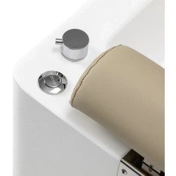 Fotoliu pentru pedichiura Sillon Elysia 155538 (Beige/White) Thumb